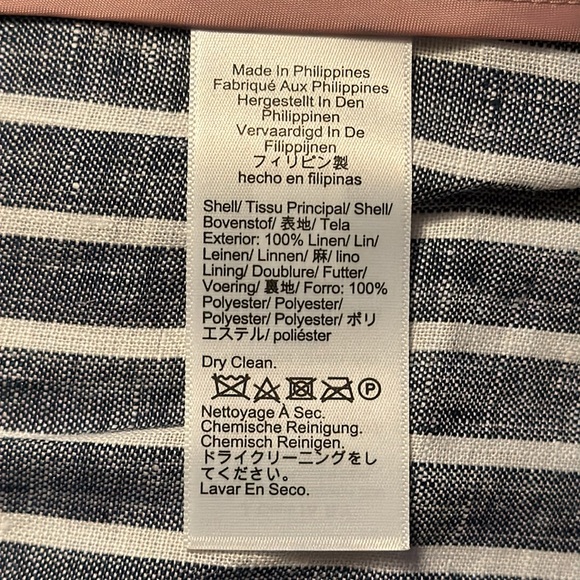 J.Crew Alfie blazer in striped linen BX807 - Picture 7 of 11